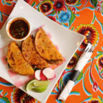 Birria Tacos with Consome at La Fonda Mexican Restaurant