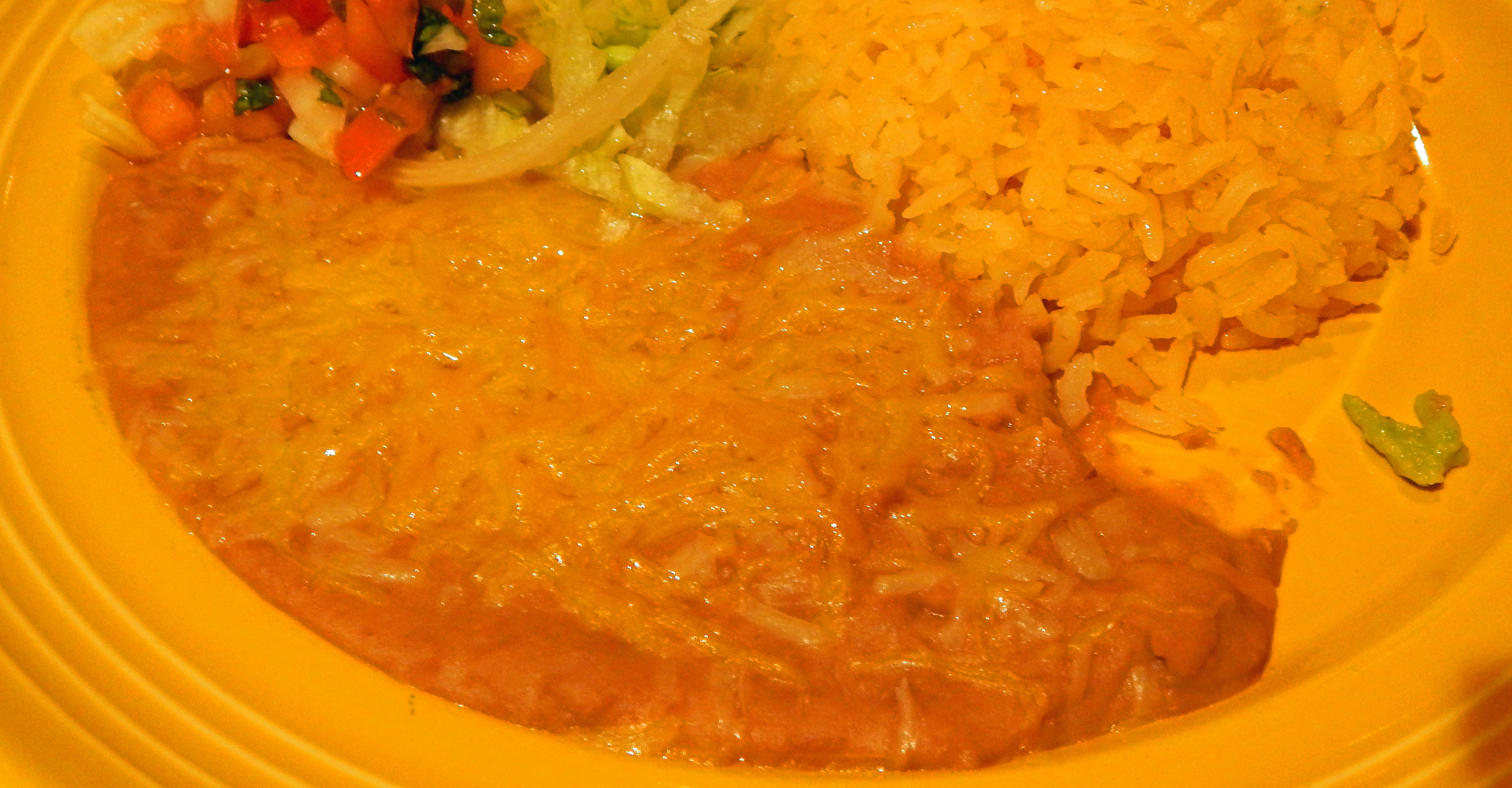 1900 Mexican Grill Cheese and Beans