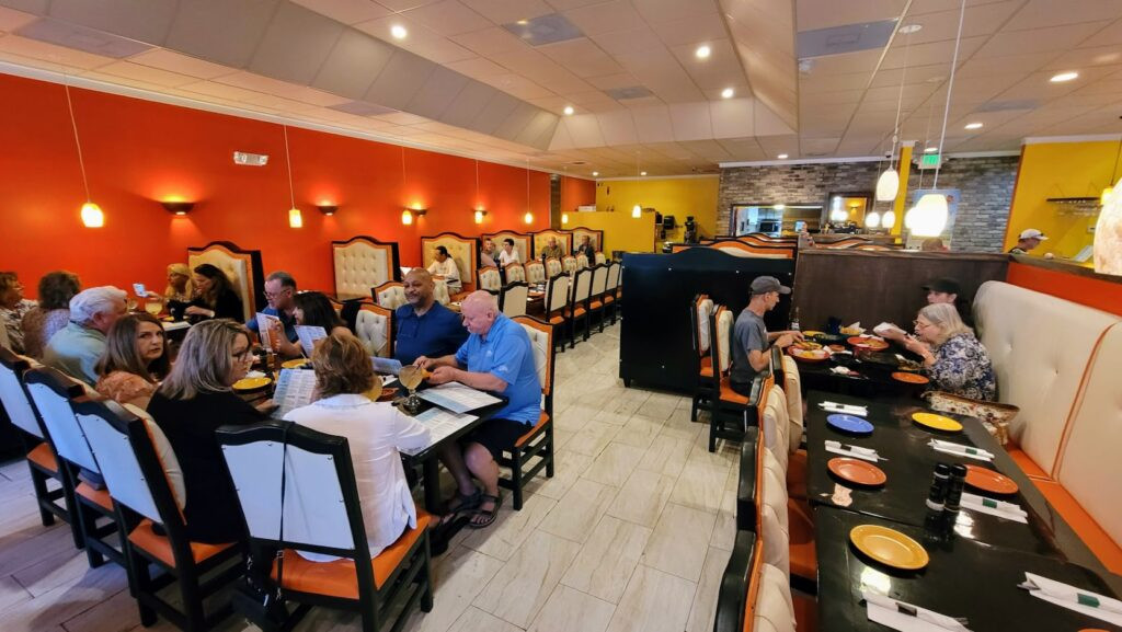 Dining room of Tequila Azteca Mexican Restaurant