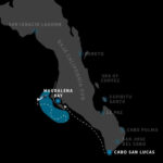 Map of Baja - Magdalena Bay