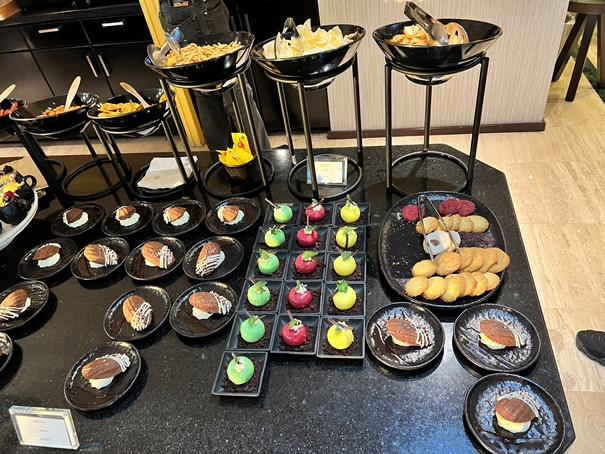 Sweet treats at the Sheraton Mexico City Maria Isabel Hotel Club Lounge