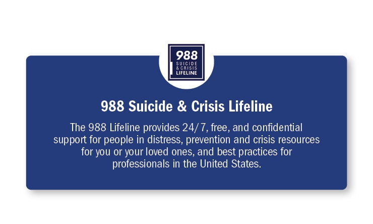 988 Suicide &amp; Crisis Lifeline providing immediate mental health support for service members and families in New Mexico.