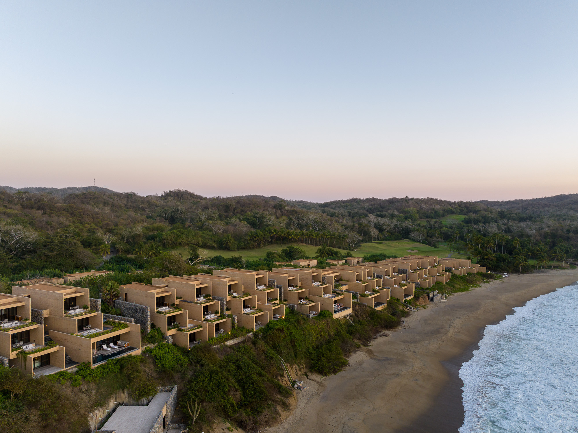 Resort grounds and landscaping at Four Seasons Tamarindo