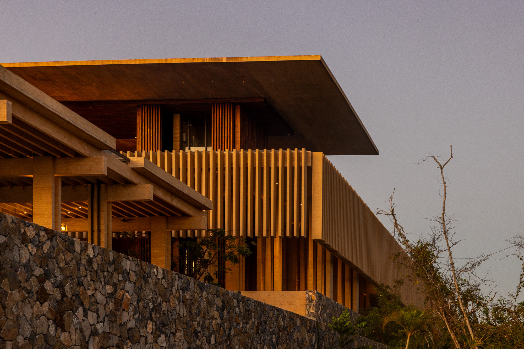Golf course at Four Seasons Tamarindo blending with the landscape