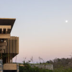 Four Seasons Tamarindo's cliffside location framing the ocean view
