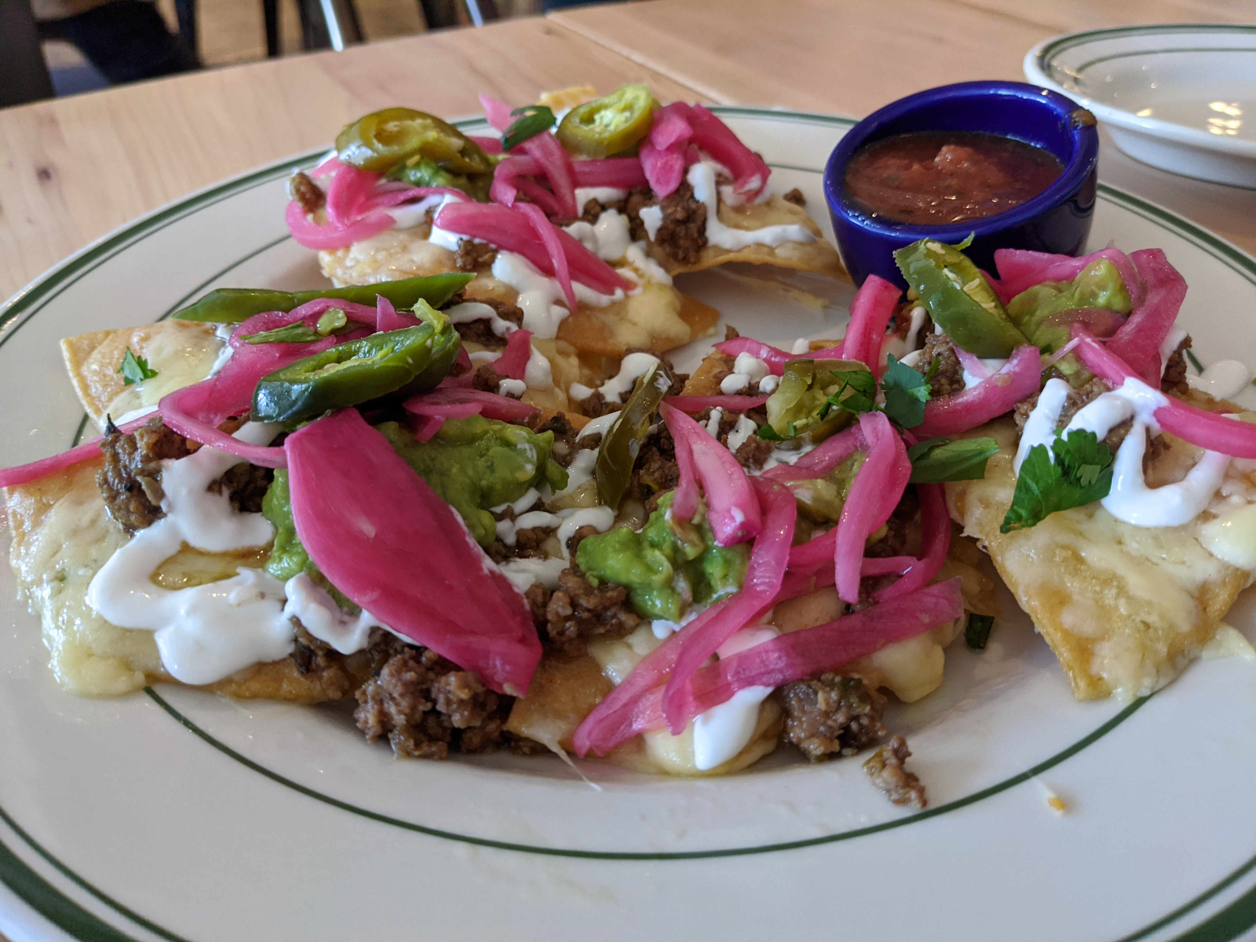 Half Moon Nachos