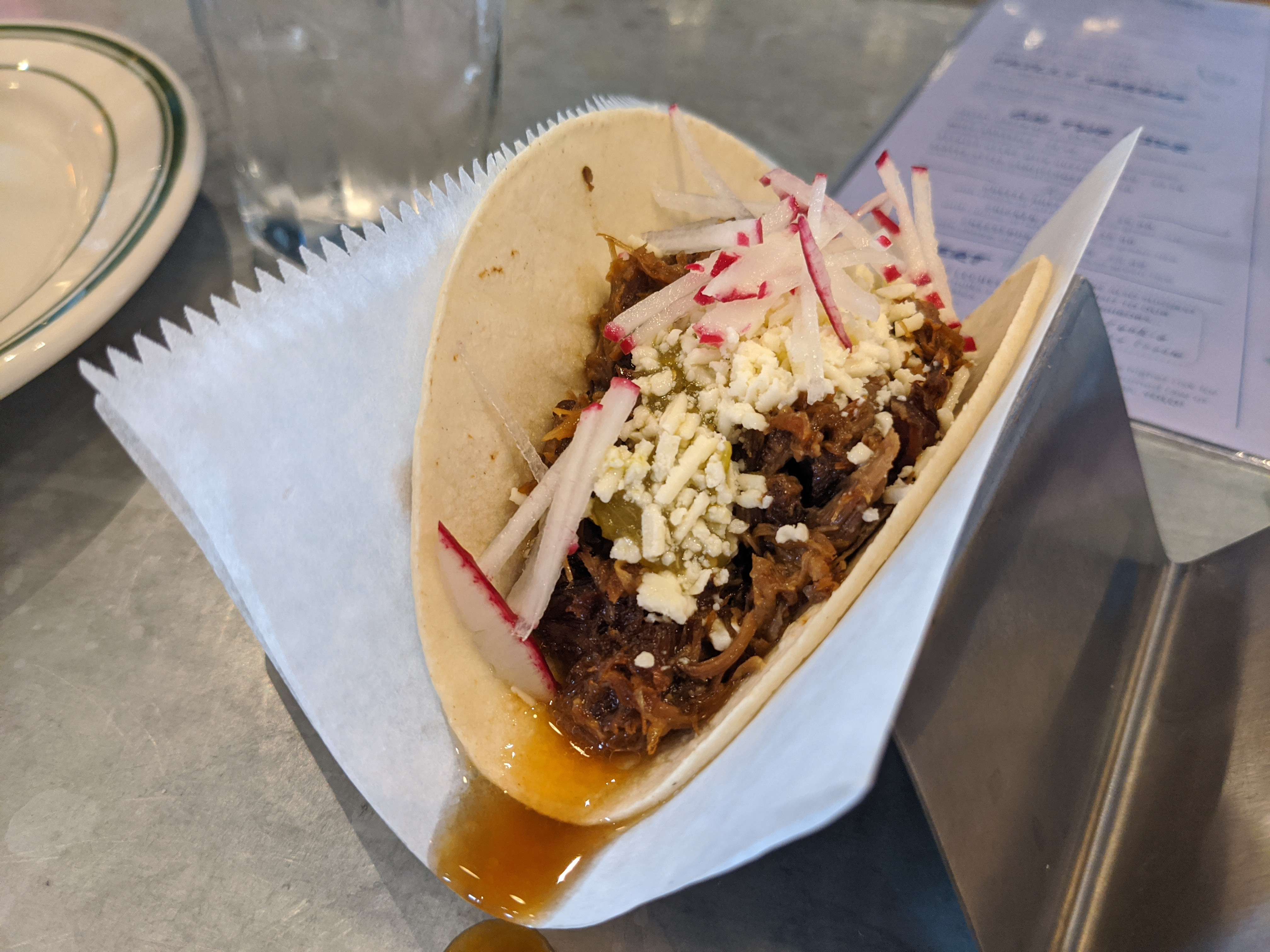 Carnitas taco