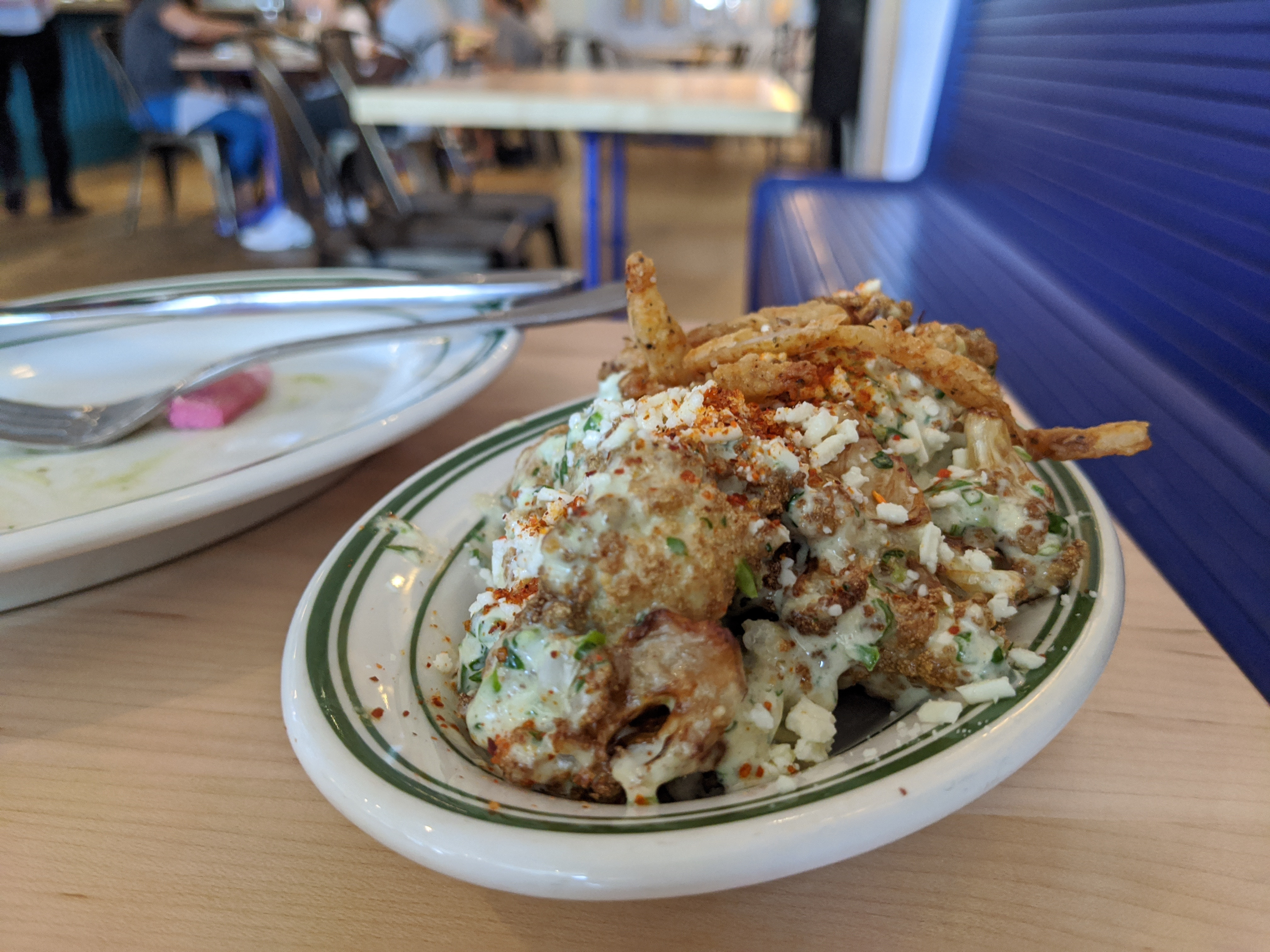 Elote-style cauliflower