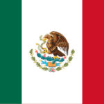 Mexican Flag waving