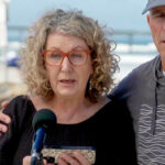 Debra and Martin Robinson address the media about their sons' deaths in Mexico