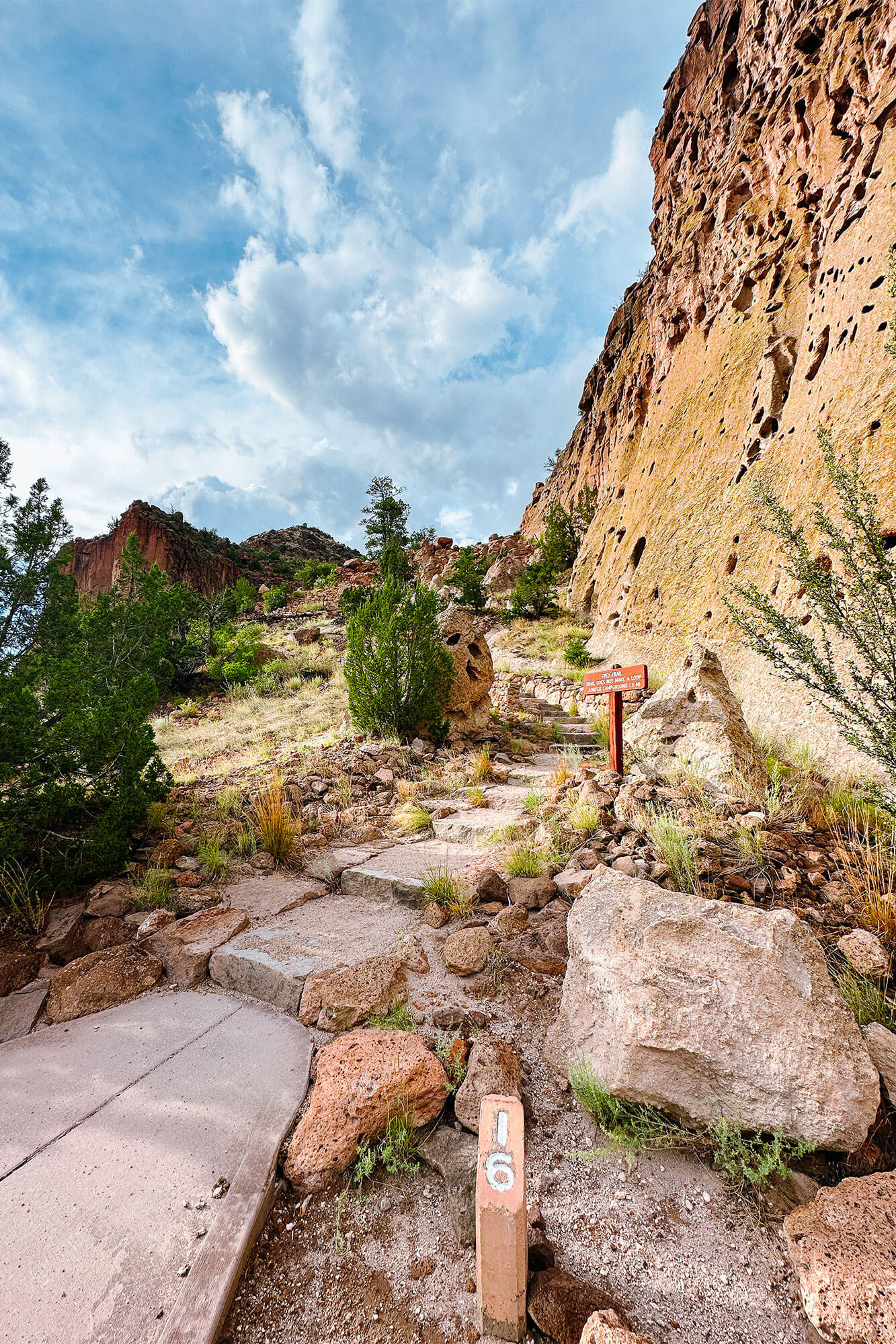 Bandelier National Monument Landscape