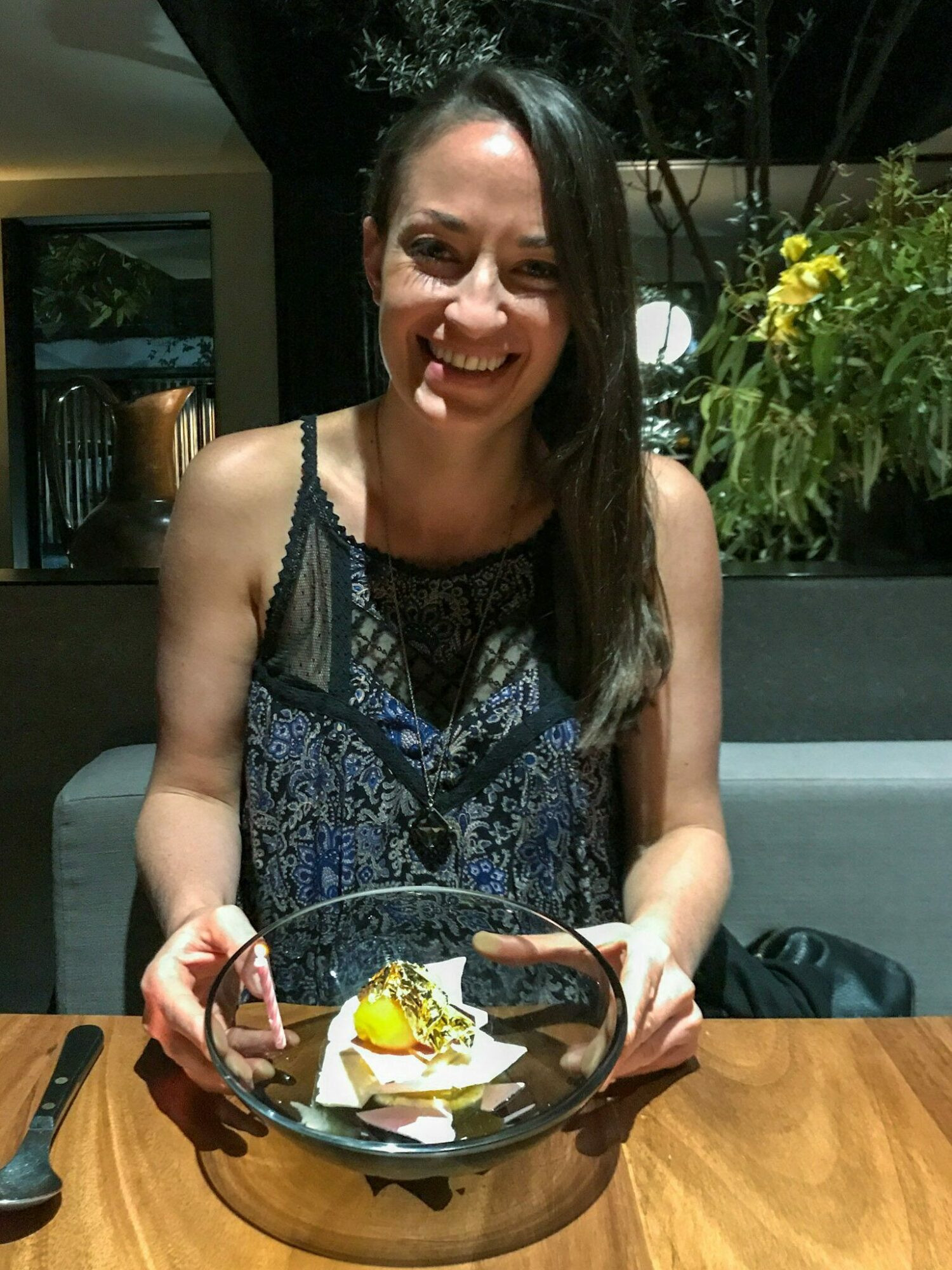 A beautifully plated dish at Pujol, showcasing refined Mexican cuisine.