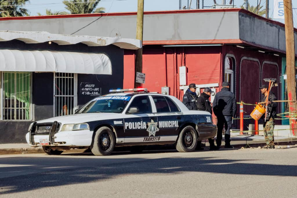 Mexican Police in Sonoyta