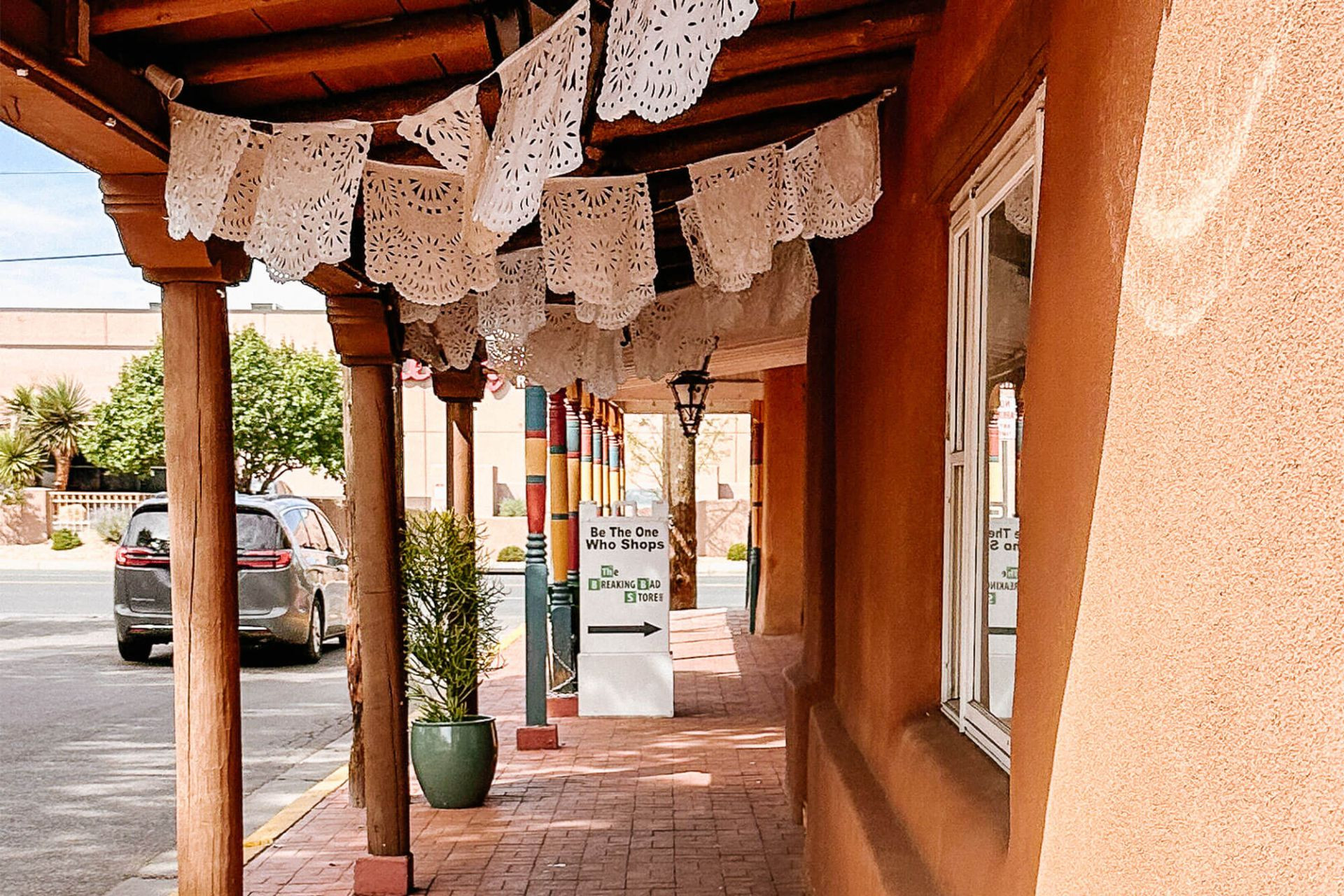 Exterior of the Breaking Bad Store in Albuquerque