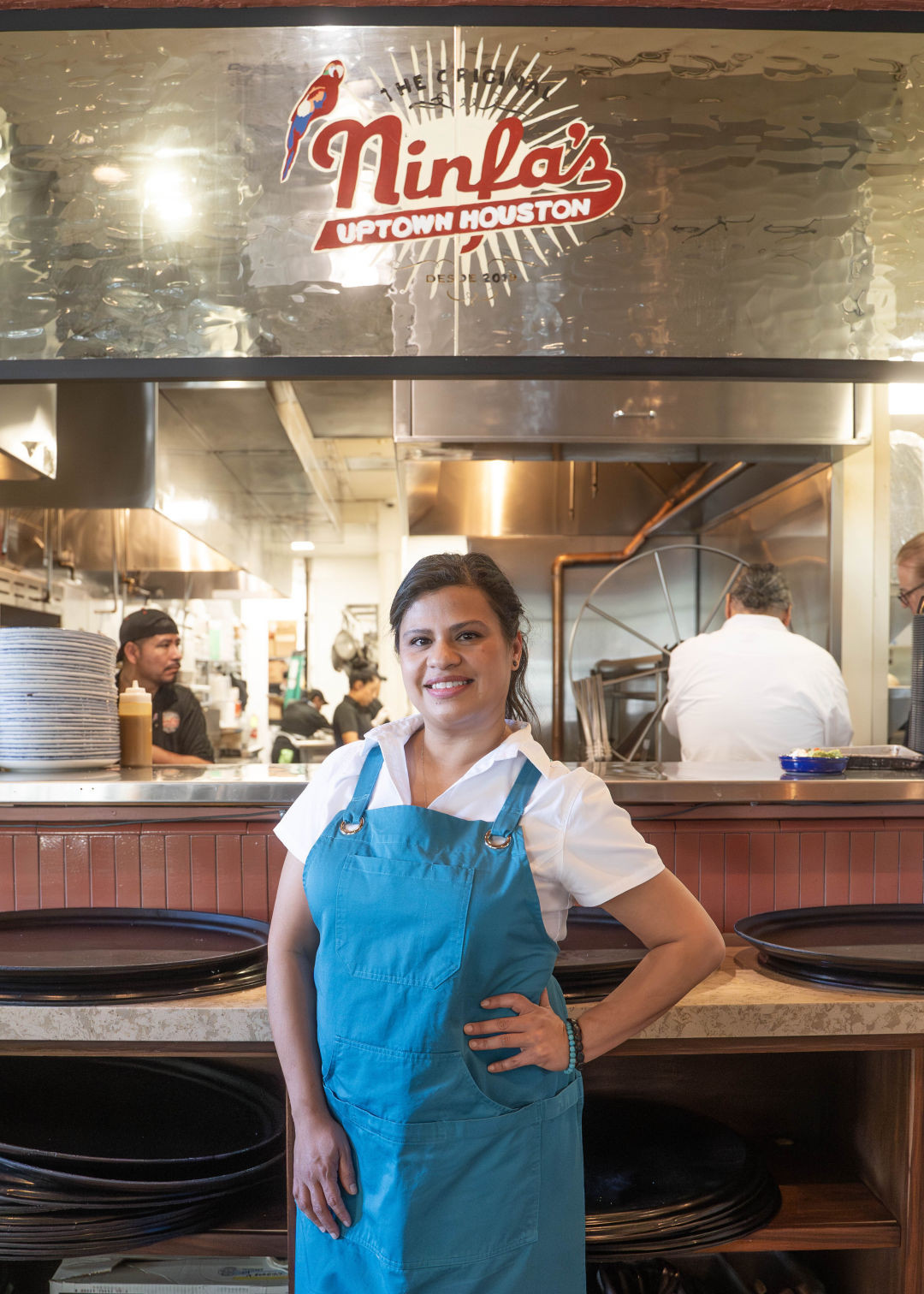 Chef Patricia Delgado of Ninfa's Uptown, highlighting the legacy of Mama Ninfa and Tex-Mex cuisine in Houston.