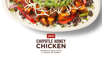 For a limited time, Chipotle Honey Chicken is being tested at 80 restaurants in Nashville and Sacramento to spice up guests