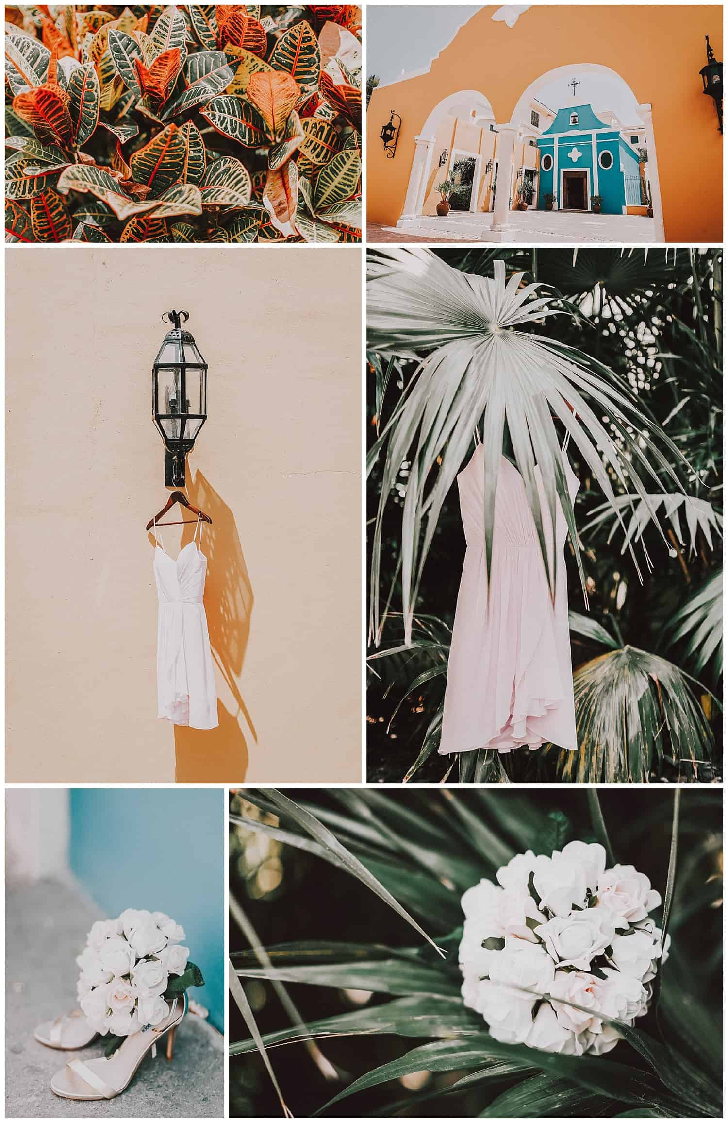 Groom getting ready at Dreams Tulum wedding venue in Mexico.