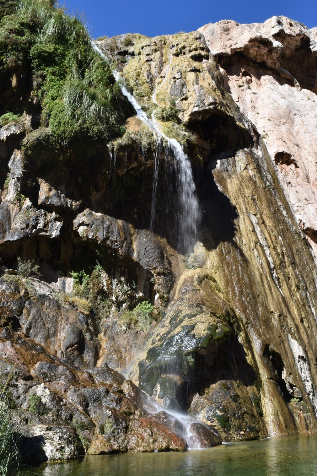 Sitting Bull Falls first section in October 2016