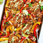 Sheet Pan Mexican Chicken and Colorful Veggies