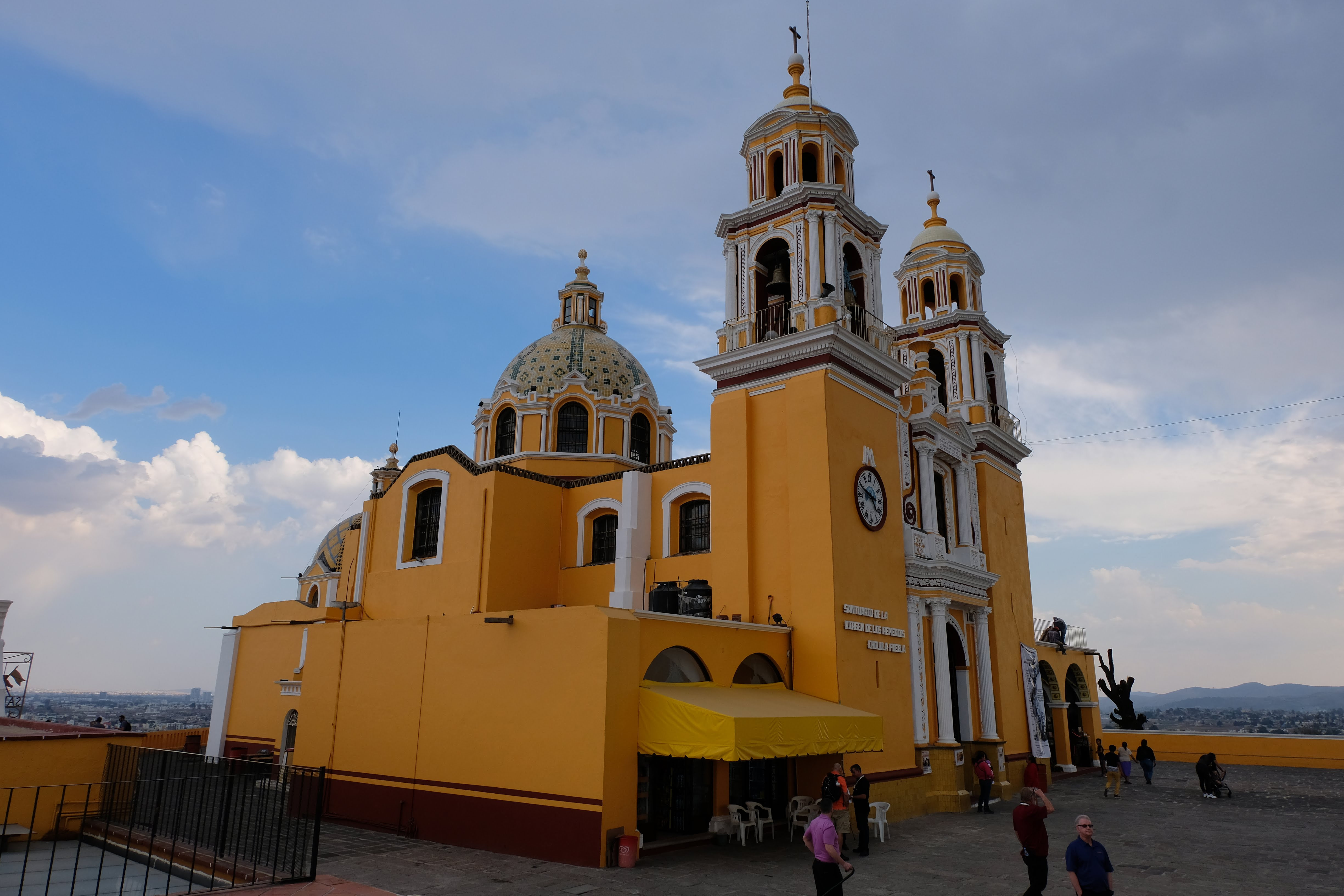 The church in Cholula