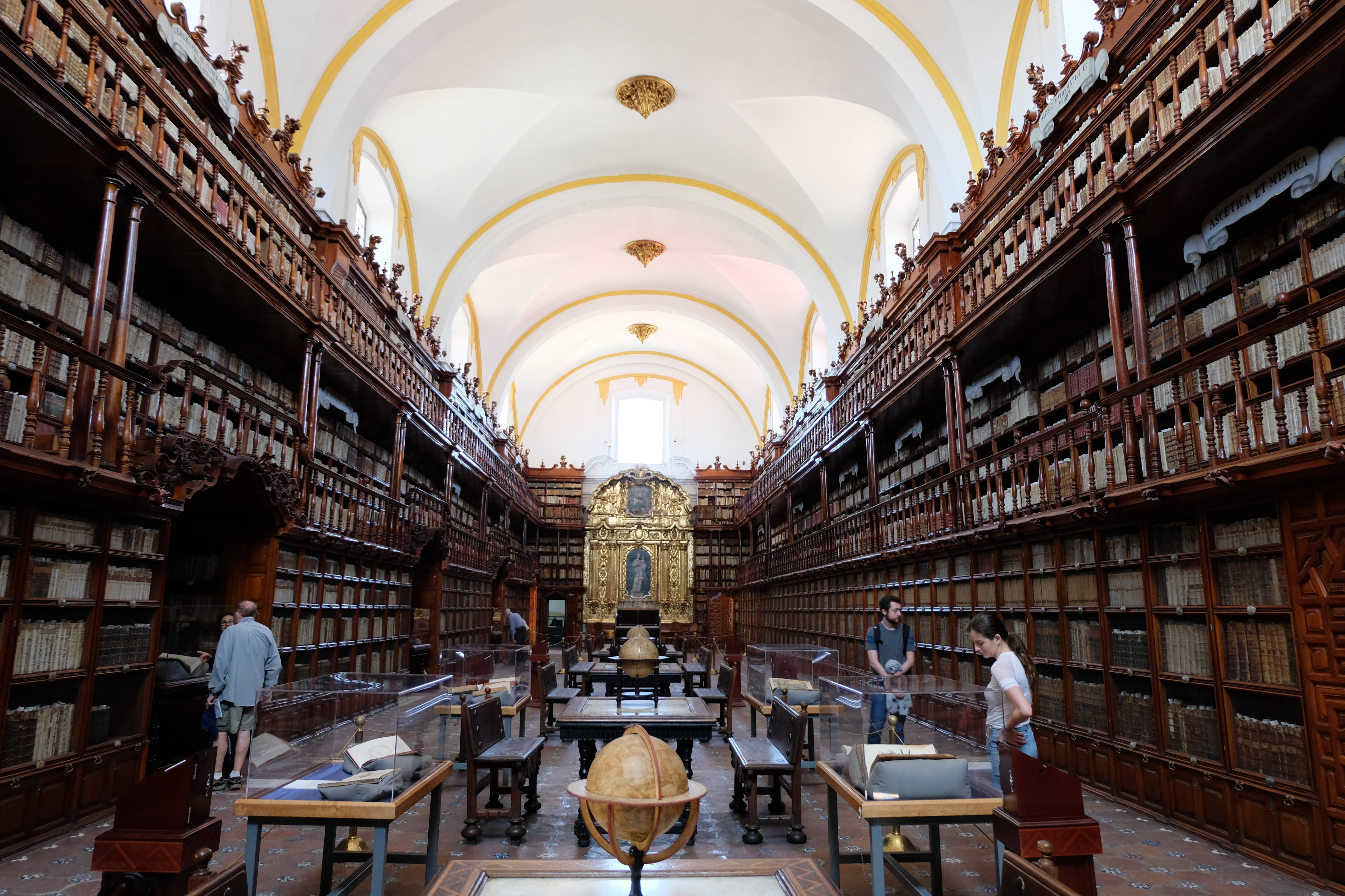 The amazing library in Puebla (one of the oldest in the Americas)