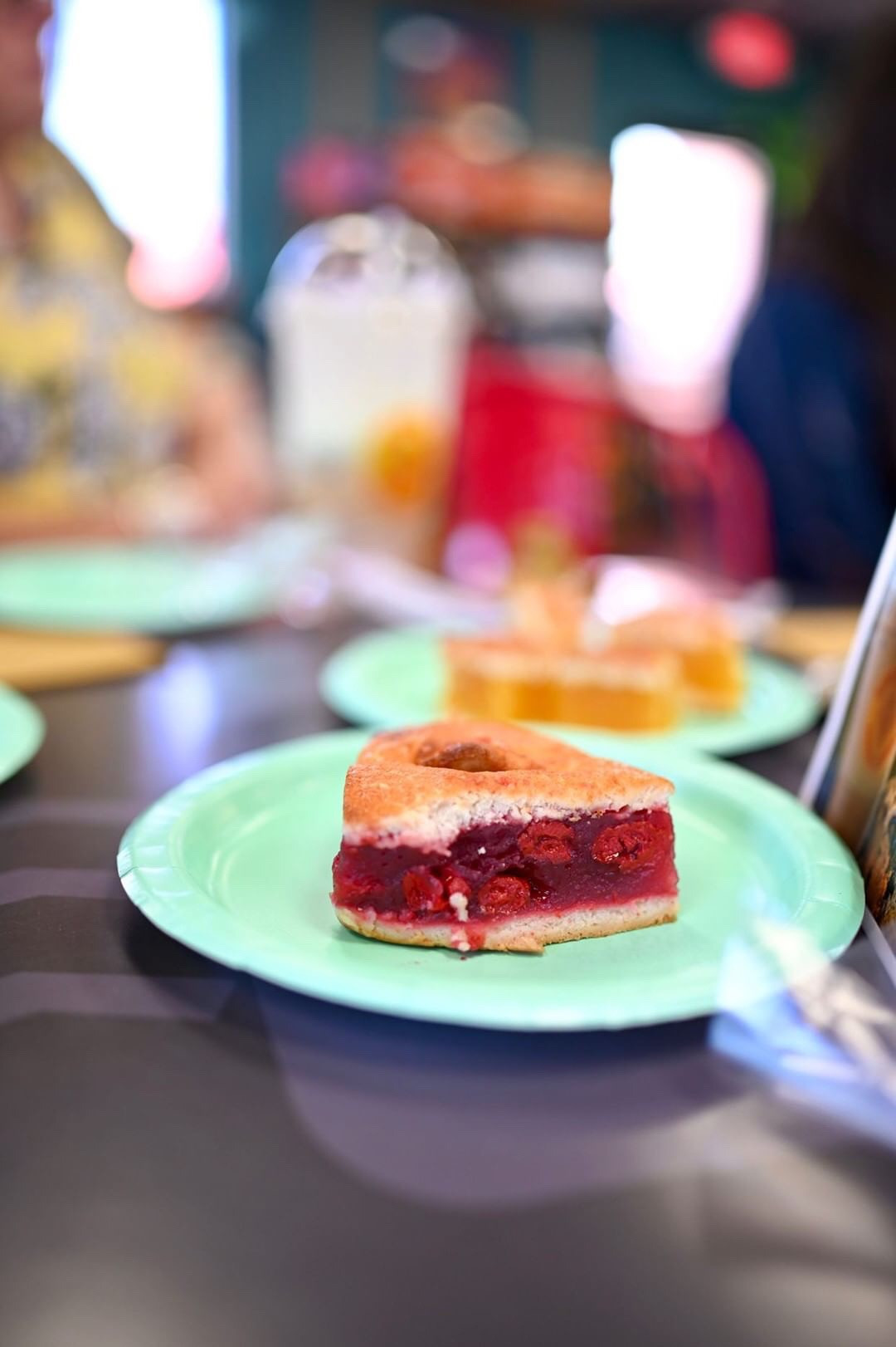 Cherry Pueblo Pie from Pueblo Harvest Cafe, a delicious addition to the Fancy Navajo meetup.