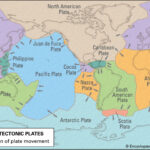 Tectonic plates map illustrating the Cocos Plate subducting under the North American Plate, the cause of the 1985 Mexico City earthquake.