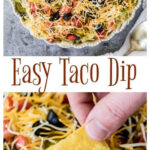 Easy Taco Dip Recipe