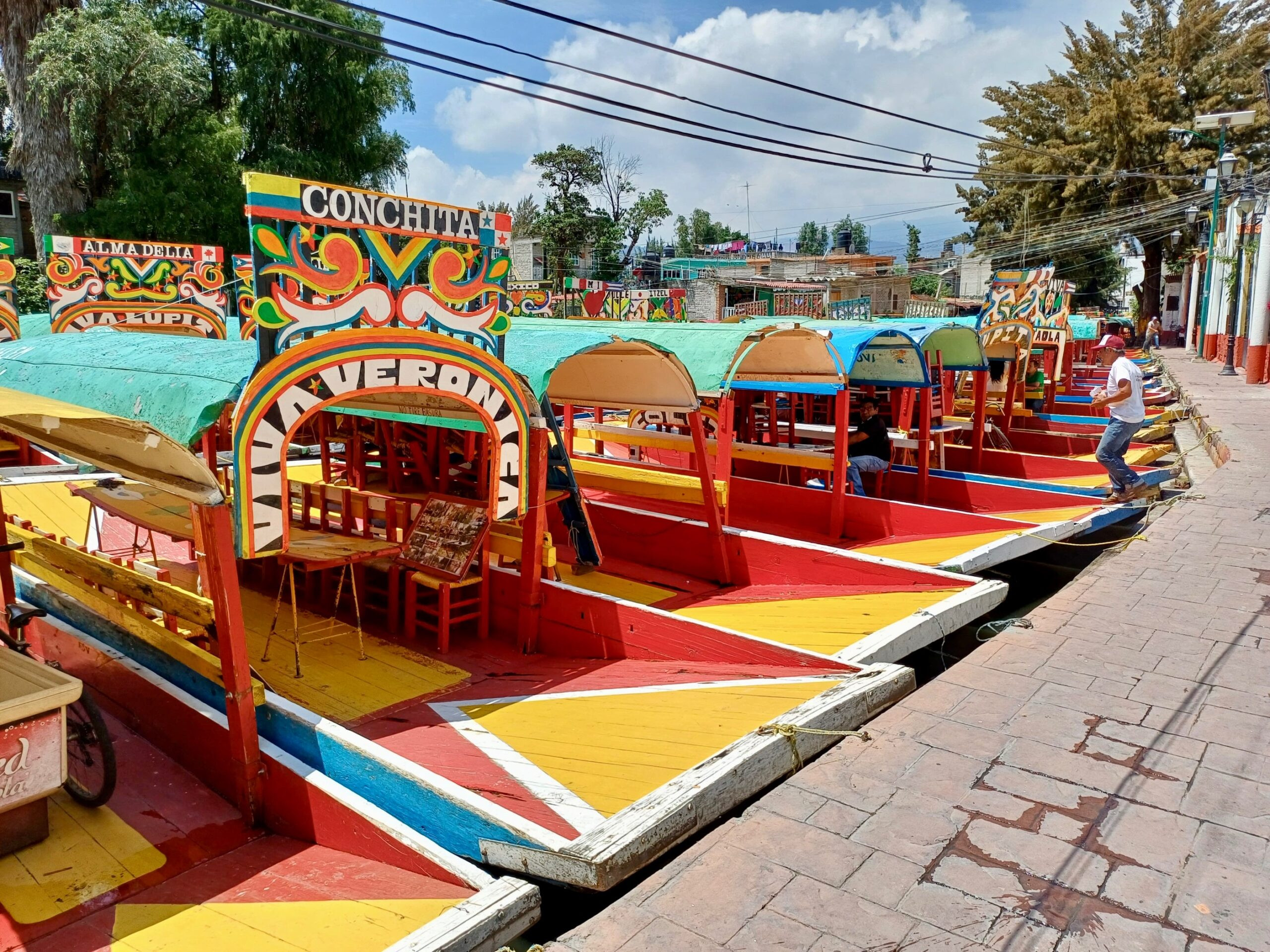 Xochimilco canals in Mexico City, a vibrant and cultural destination easily accessible from The Ritz-Carlton.