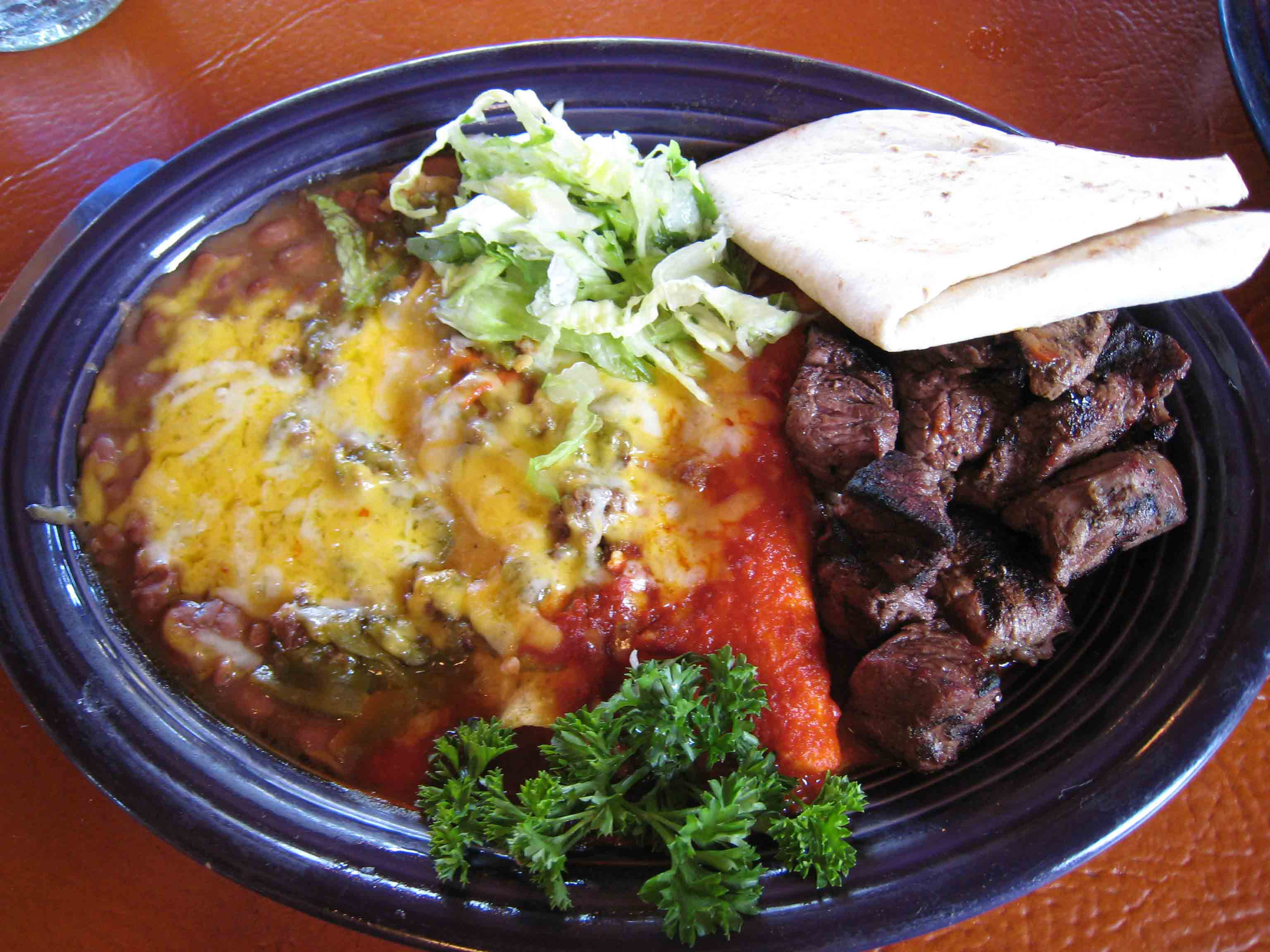 Carnitas a la Mex at El Bruno in Cuba, New Mexico