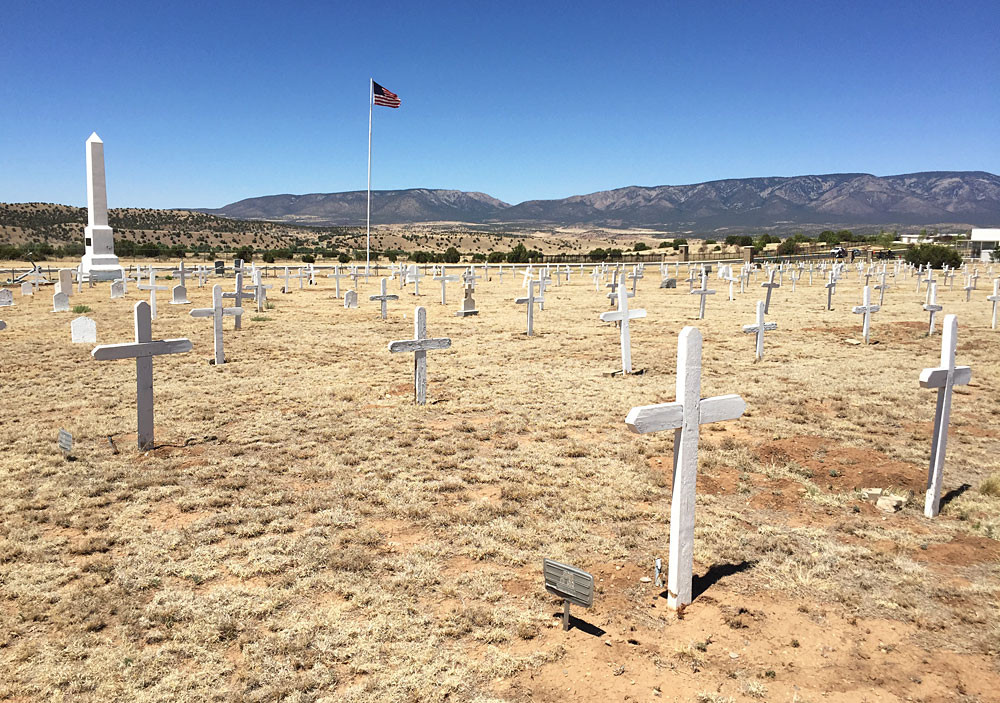 Fort Stanton Merchant Marine &amp; Military Cemetery, Lincoln, New Mexico