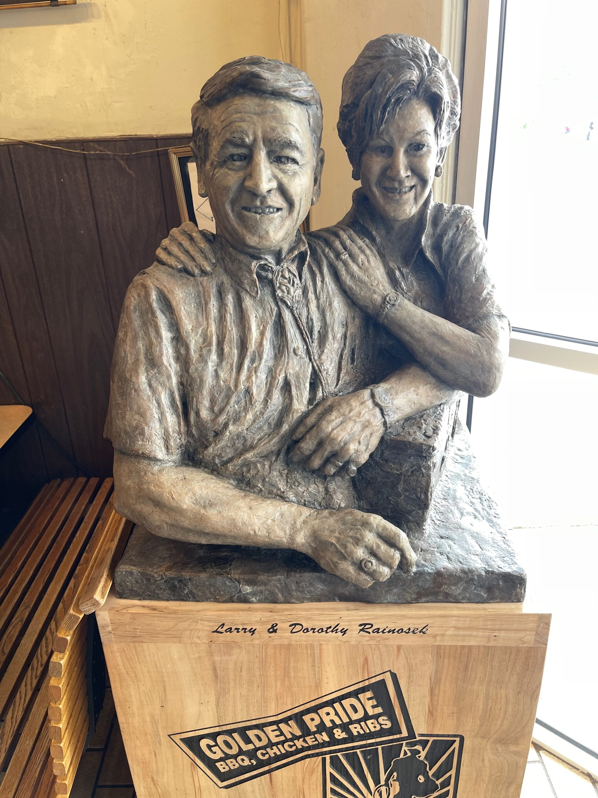 Larry and Dorothy Rainosek, the founders of the Frontier Restaurant in Albuquerque, New Mexico