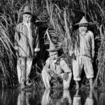 Men working at salt pans in the 'White' section of Gods of Mexico