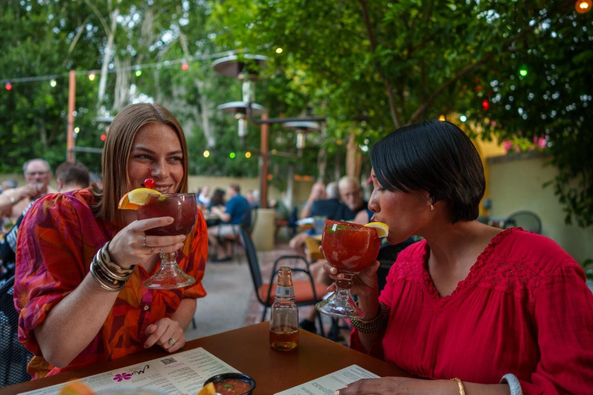 El Mirasol Restaurant at Los Arboles Hotel, a Palm Springs favorite for authentic Mexican cuisine in Mexican Palm Springs