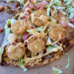 Taco John's Taco Pizza with Potato Oles