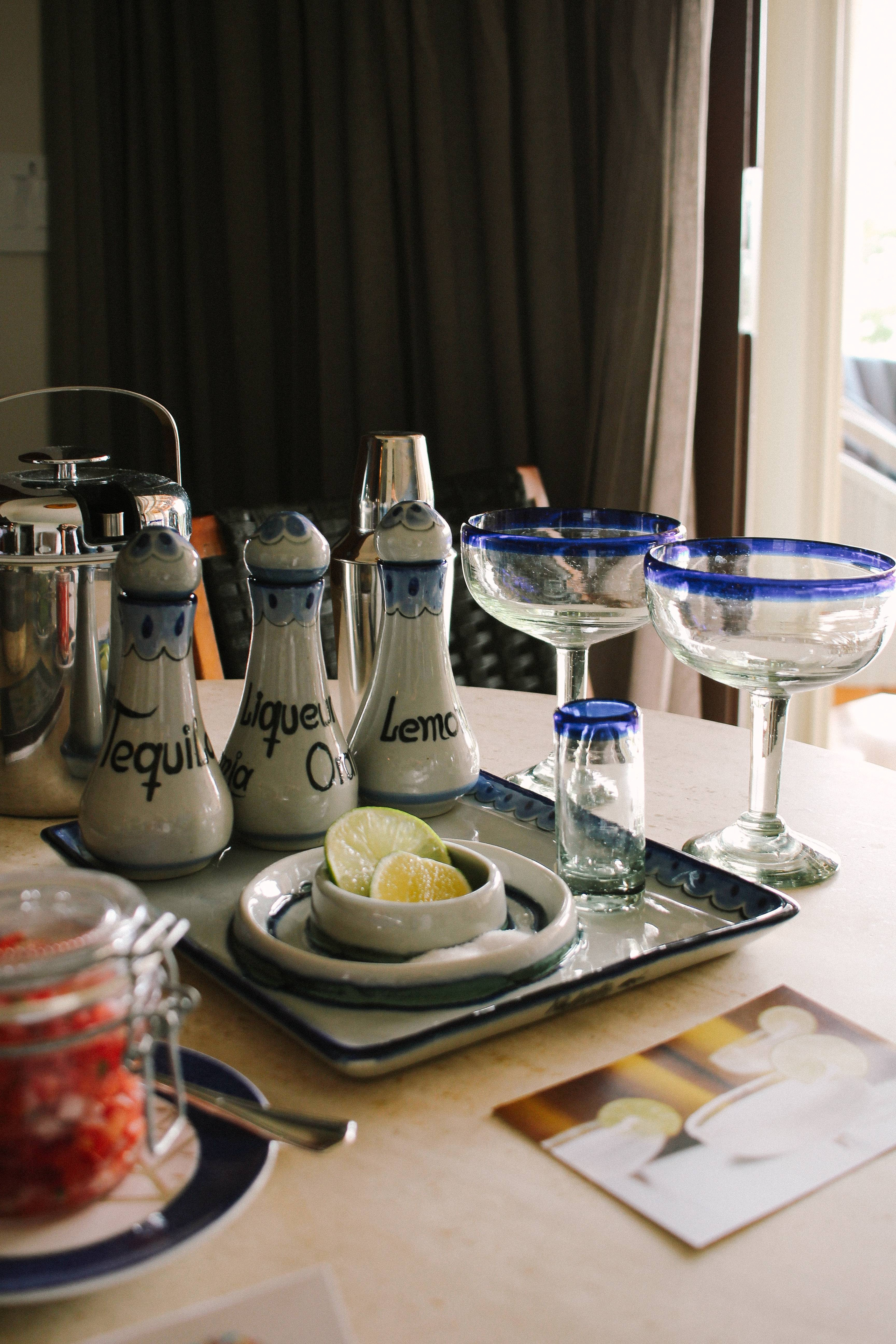 DIY Margarita bar in Garden Casita room at Four Seasons Resort Punta Mita