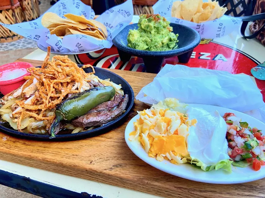 tex mex plates at Joe Leo