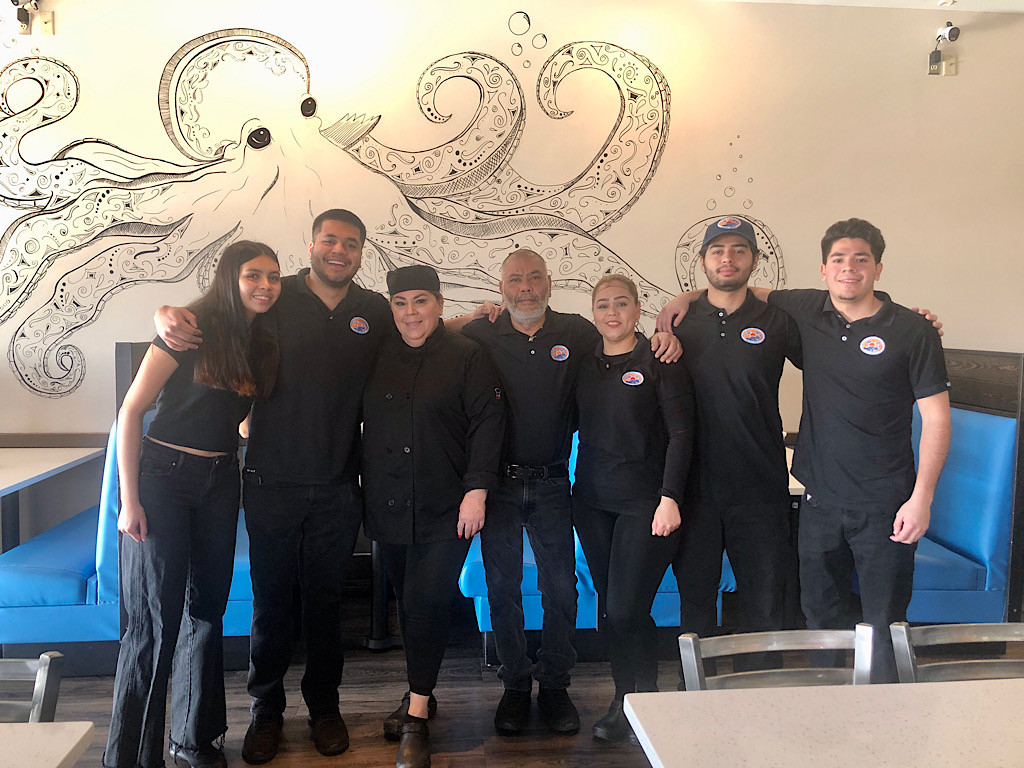 Family owners of La Playita mexican seafood restaurant in Sioux Falls
