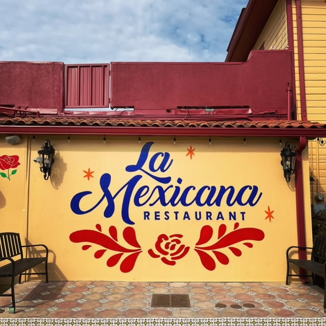 A tempting display of breakfast dishes at La Mexicana in Houston, including huevos rancheros and chorizo and egg tacos.