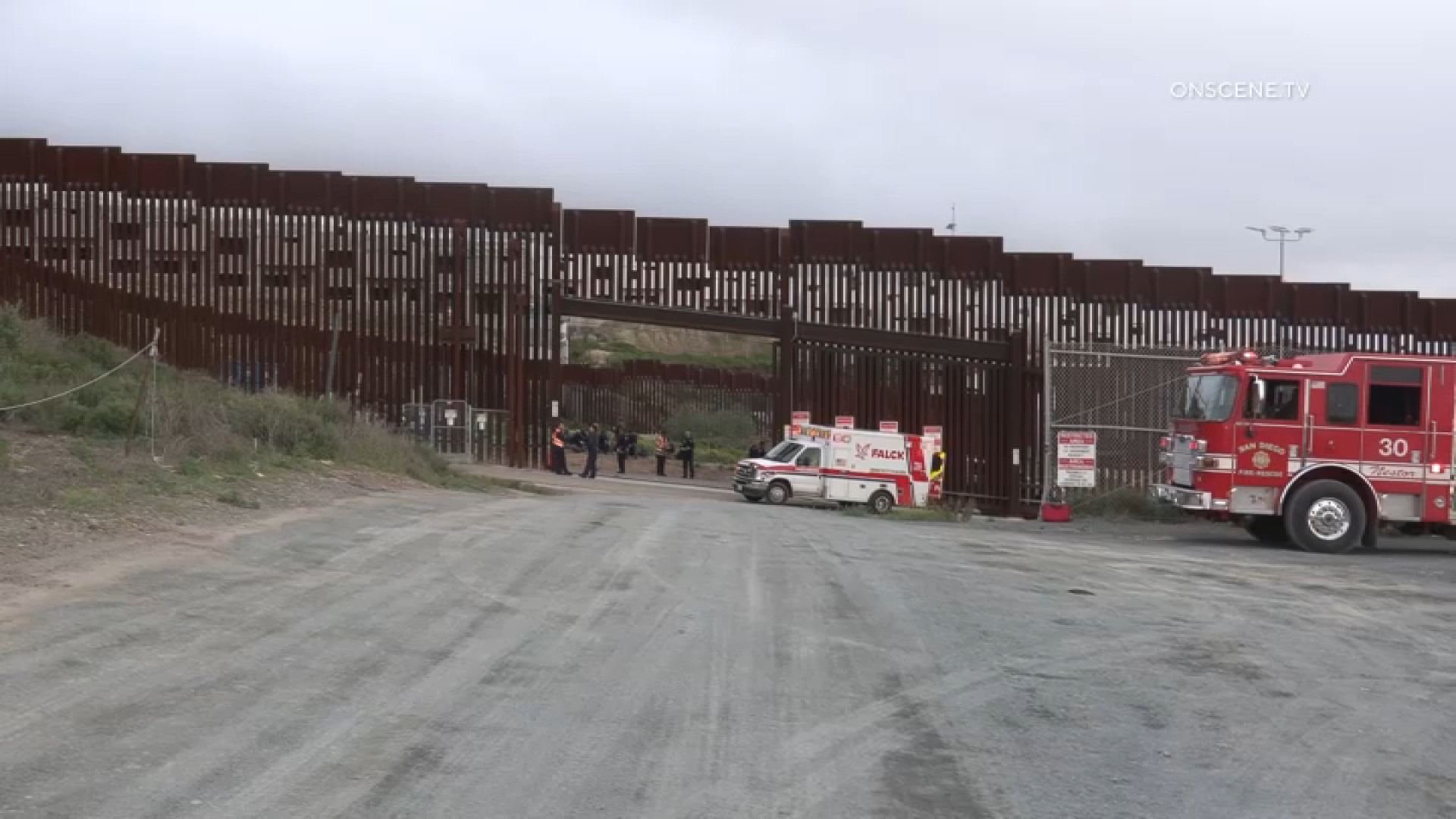 Mass Casualty Incident at Mexico Border: Multiple Migrants Injured Falling from Border Fence