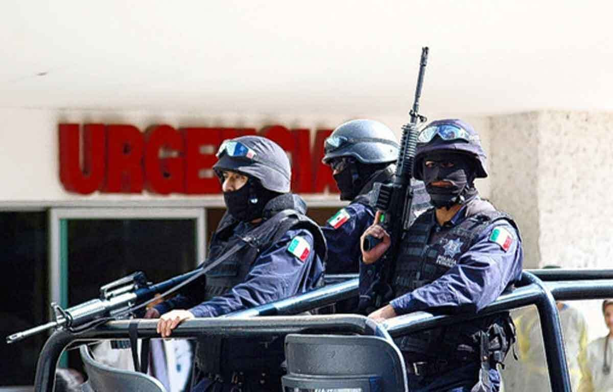 Mexican military personnel, often seen wearing face coverings, highlighting the security presence and the importance of respecting authority in Mexico.