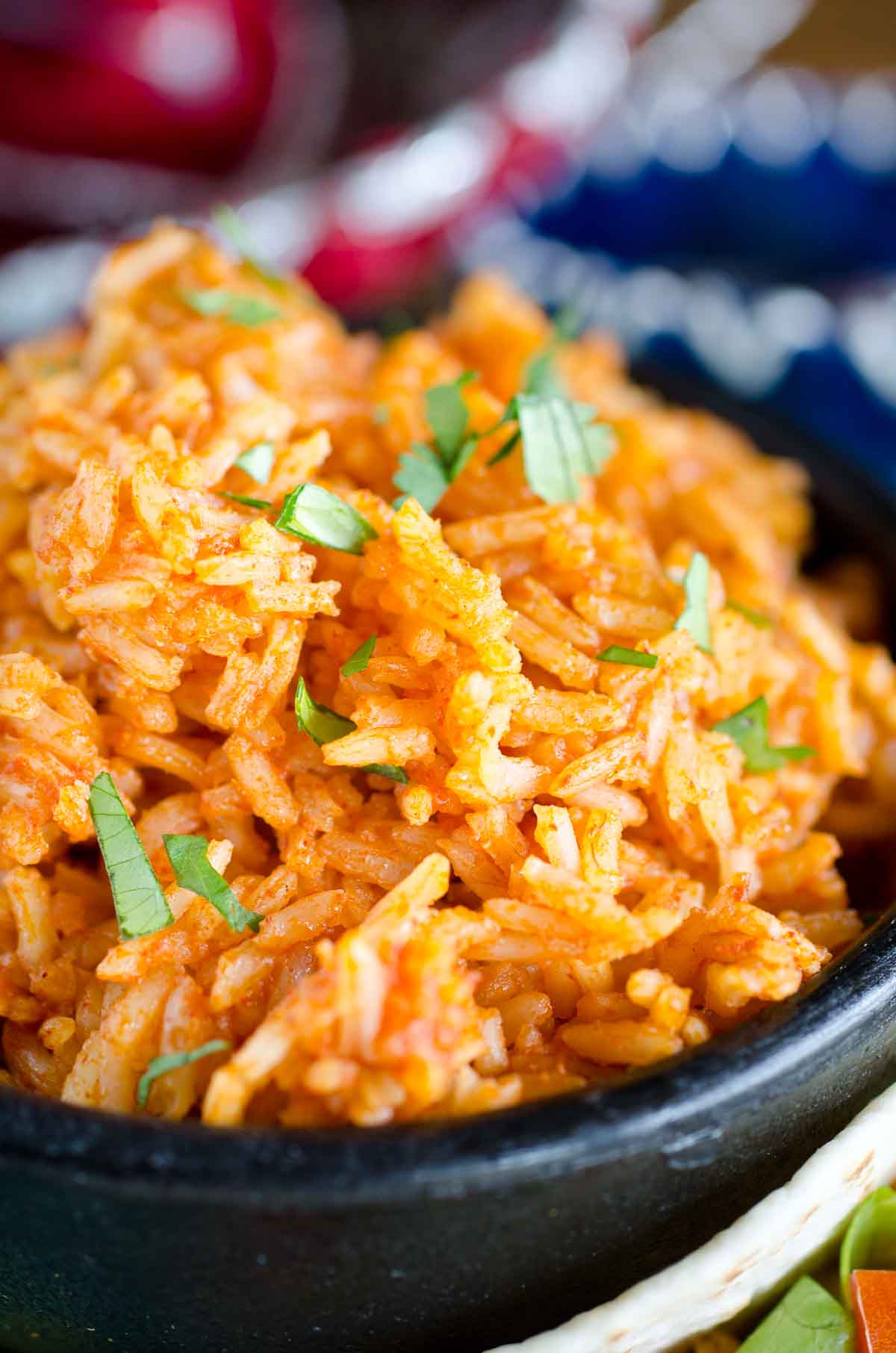 Bowl of easy Mexican rice