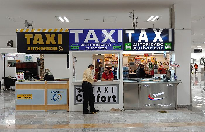 taxis from the Mexico City Airport are pre-paid