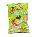 Bag of Mexican Street Corn Cheetos showcasing product details