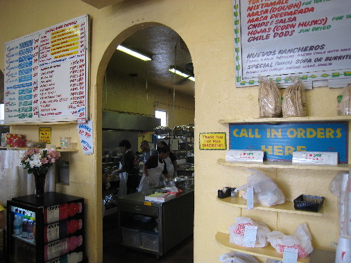 El Modelo's ladies hard at work in the background