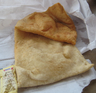 Super-sized sopaipillas