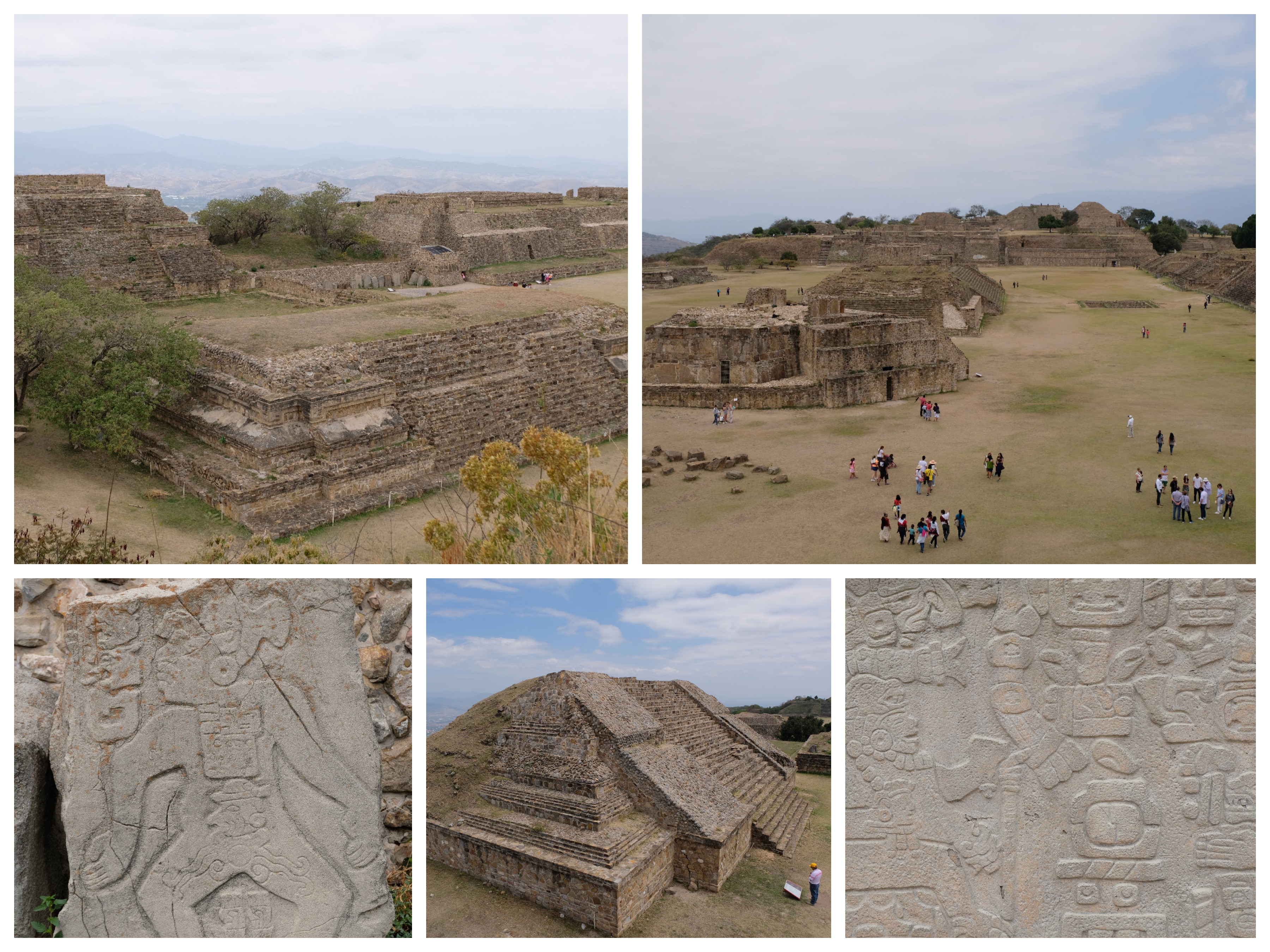 Visiting the awesome Monte Alban