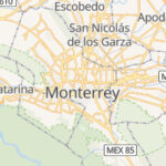 Monterrey online map