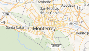 Monterrey online map