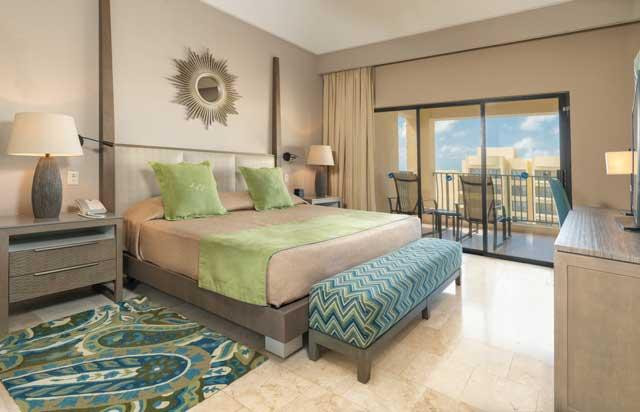 Deluxe One Bedroom Suite with ocean view at The Royal Sands Cancun